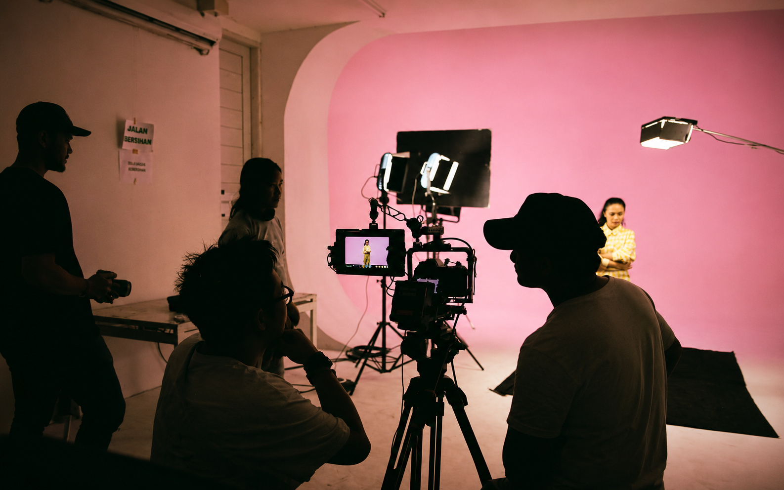 Studio Frame TV production visual