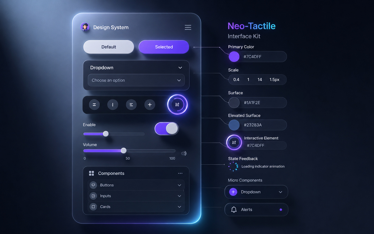 Neo-Tactile interface system visual